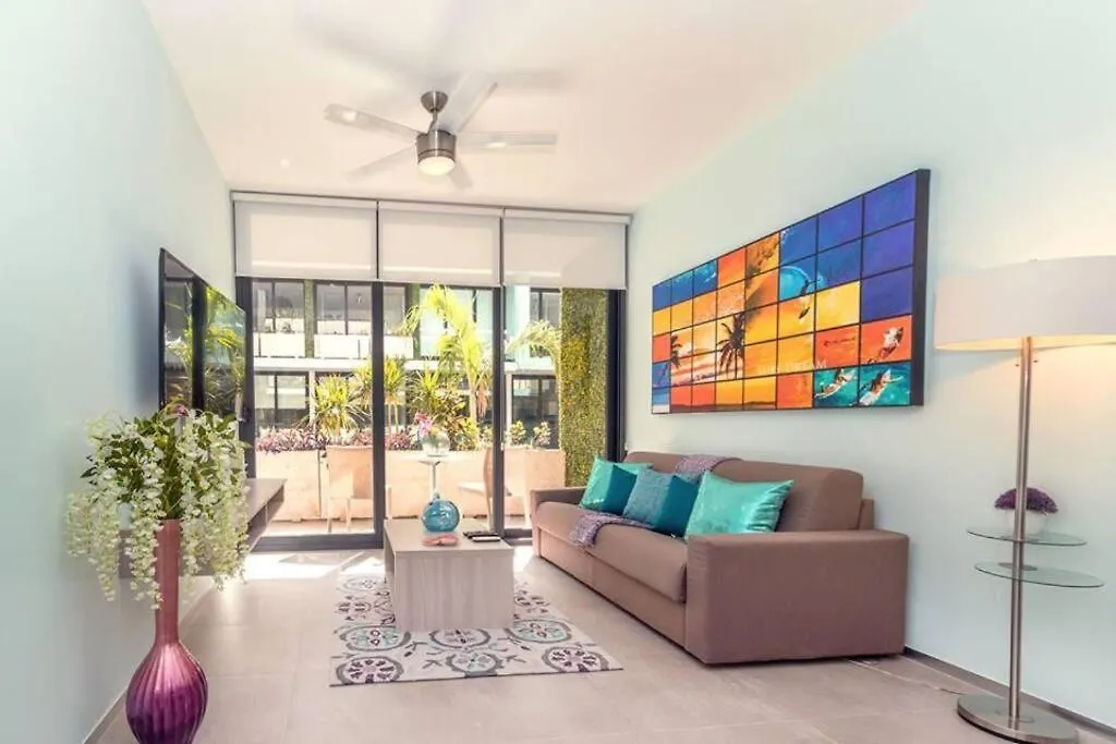 Apartment Colourful & Central 1 Bedroom In Playa Del Carmen